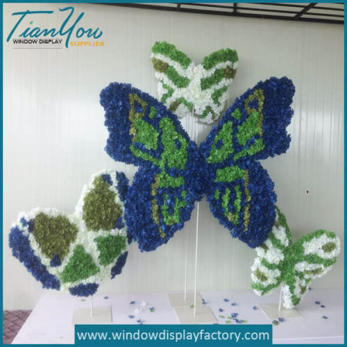Emulational Foam Paper Butterfly Decoration Window Display Props