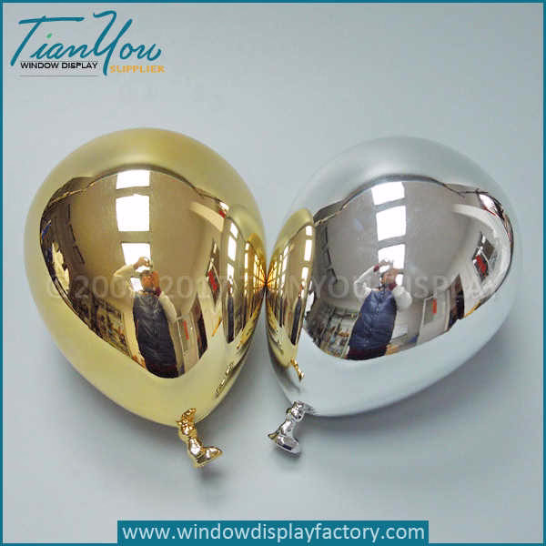Resin fake balloon props for seasonal display