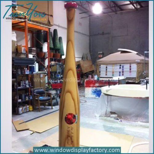 Custom giant foam baseball glove for display