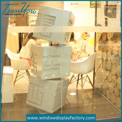 Carved Words Foam Box Display Props
