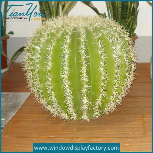 Artificial Round Resin Cactus Decoration Crafts Props