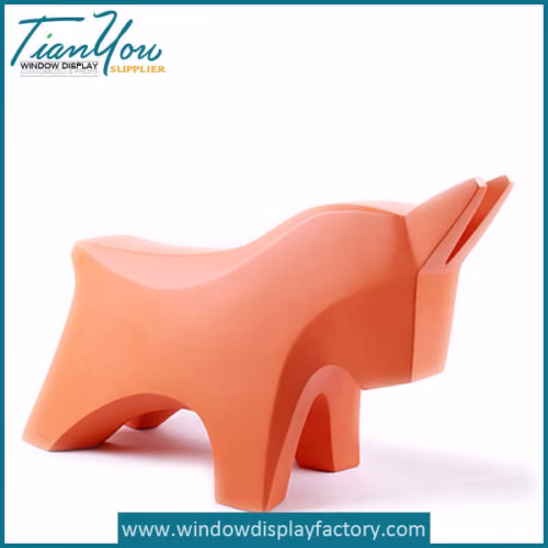 Animal Shape Child Stool Fiberglass Chair
