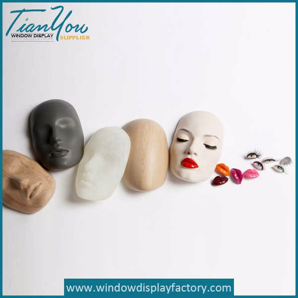 Decoration Fake Party Resin Face Props
