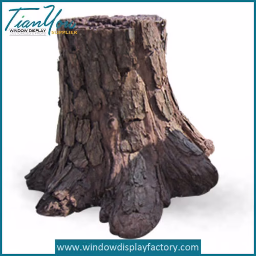Decorative Fake Resin Trunk Decoration Display Props