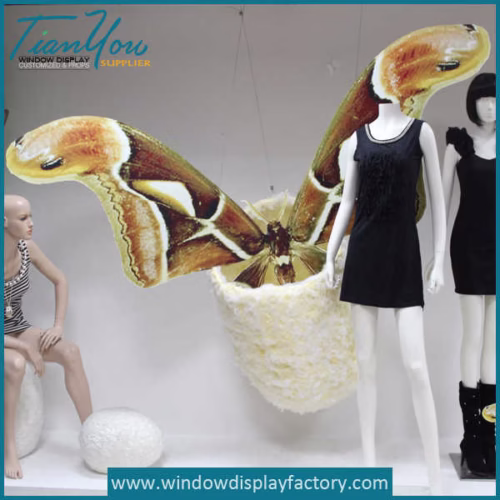 Giant Custom Foam Chrysalis Display Props