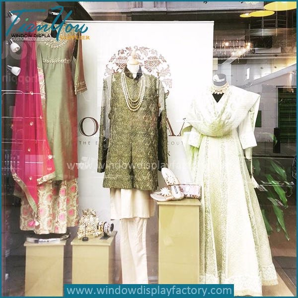 Arabic window display