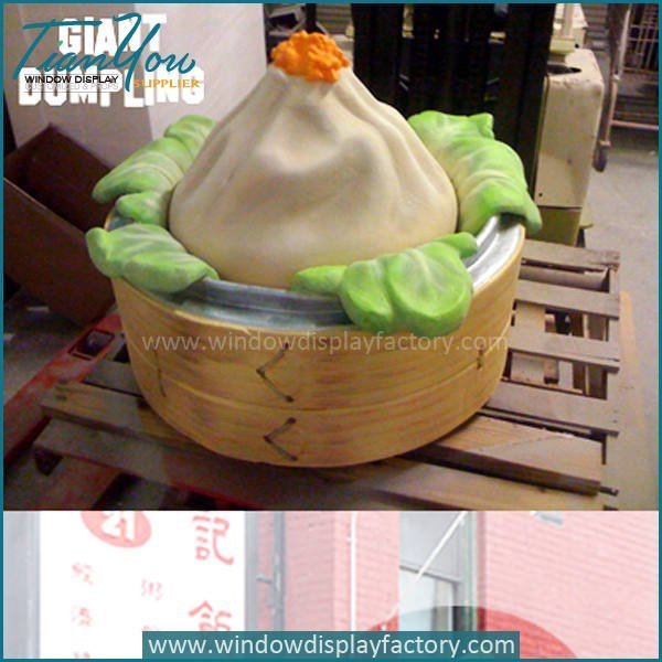 Giant Tastly Chinese Steamed Dumpling Display