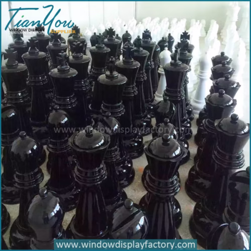 Custom Giant Outdoor Fiberglass Chess