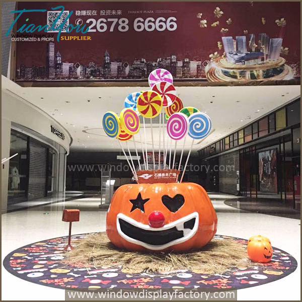 Popular Cu tom Halloween Pumpkin Decoration image