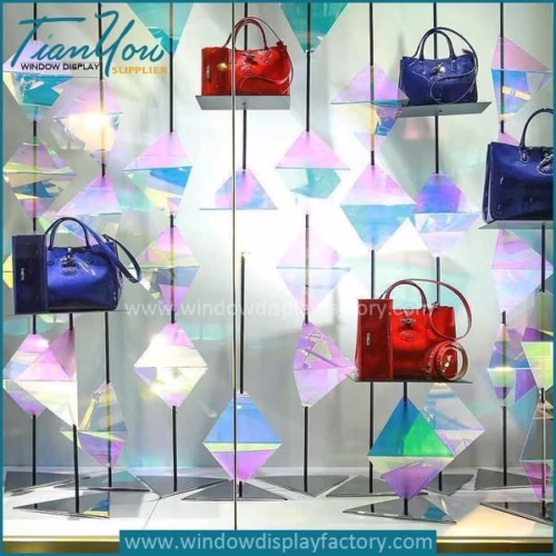 Acrylic display sheet show window design