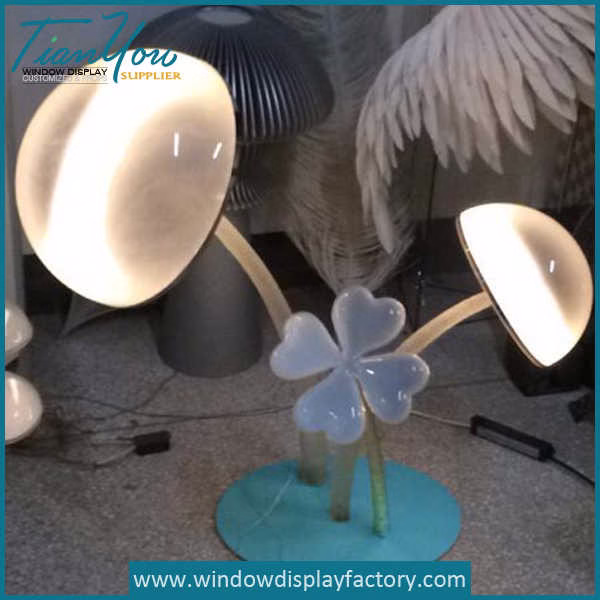 Beautiful Crystal Acrylic Flower Light Decoration