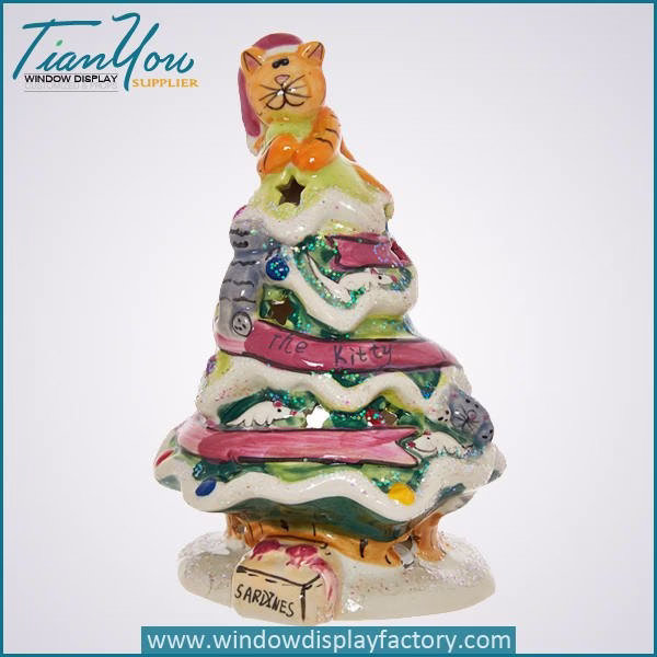 ceramic chri tma tree decoration
