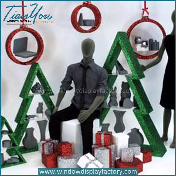 Hand Painted Colorful Fibergla Chri tma Decoration image