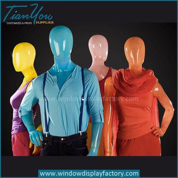 colorful mannequin