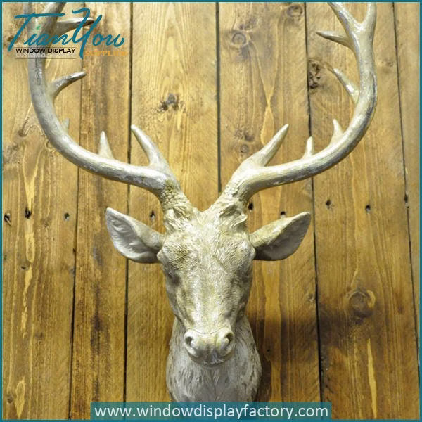 decorative fibergla deer head mannequin