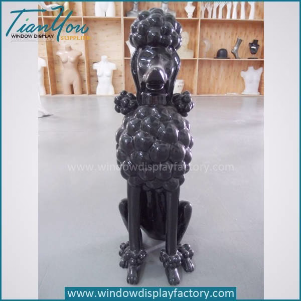 Giant Lovely Fibergla Dog Sculpture Decoration image