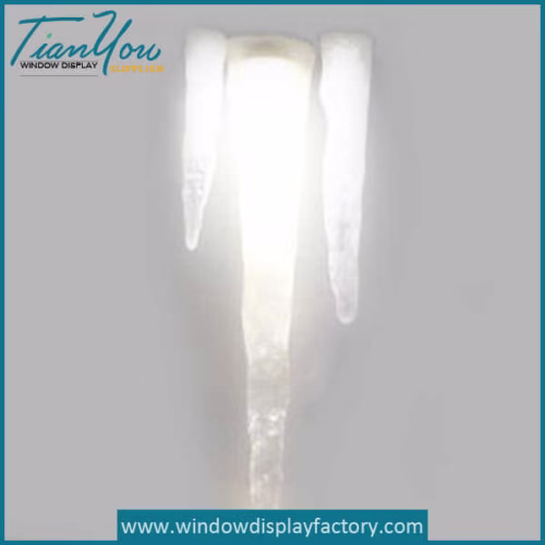 Fashion Crystal Resin Icicle Light Decoration