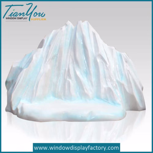 Fake Giant Foam Ice Cube Park Decoration