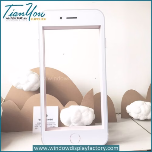 Popular Custom Giant Fiberglass Iphone Frame Display