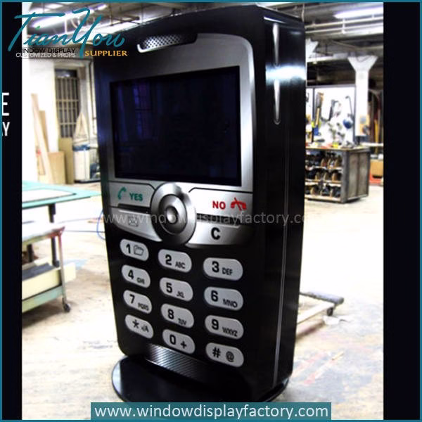 Simulation Life Size Fiberglass Mobile Display Props