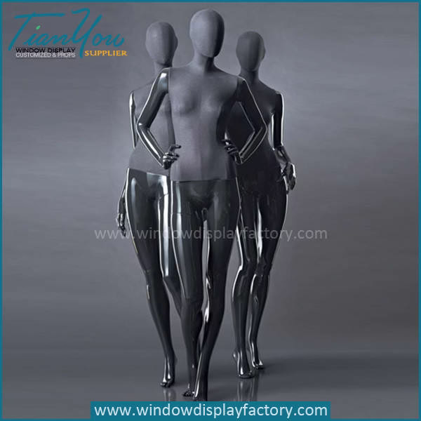 modern fibergla linen female mannequin