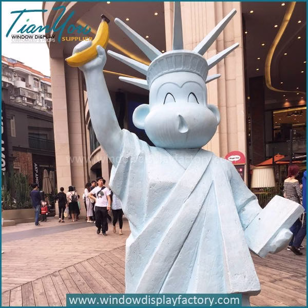 monkey The Statue of Liberty