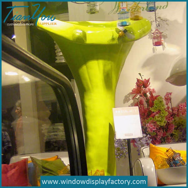 Cu tom Colored Fibergla Mu hroom Decoration