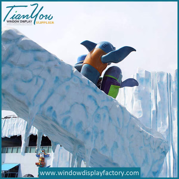 Amusement Park Giant Outdoor Foam Statues
