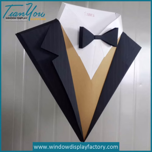 paper shit tie