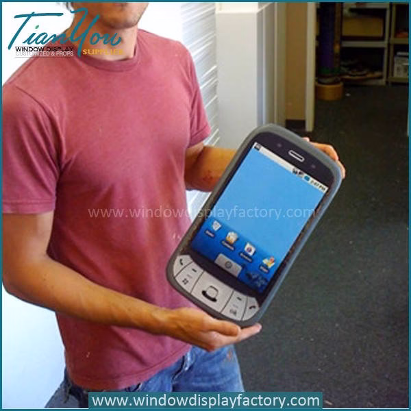 Simulation Life Size Fibergla Mobile Di play Prop image