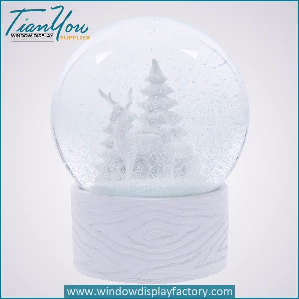 re in chri tma white cry tal nowball