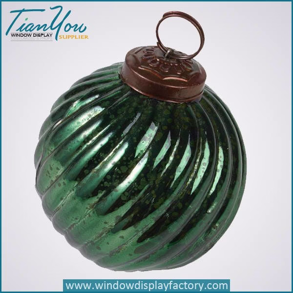 re in electroplated chri tma ball green