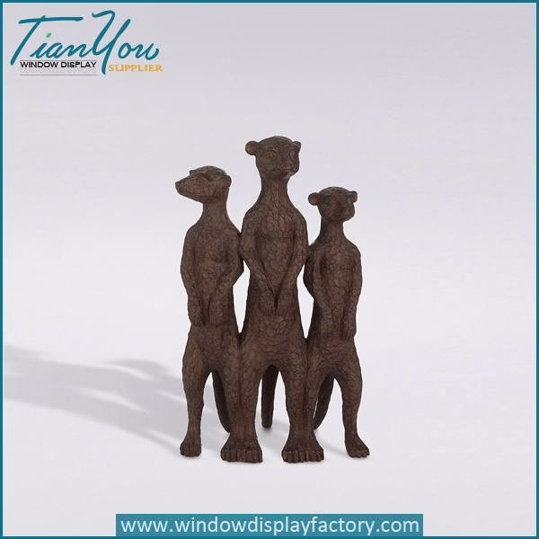Custom Mini Resin Leopard Craft Decoration