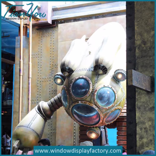 Realistic Giant Decoration Resin Robot Display