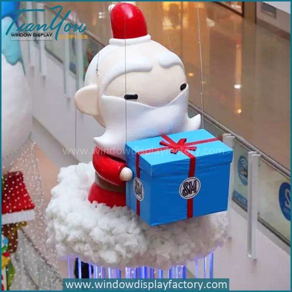 Chine e Style Giant Fibergla Sage Statue Di play image