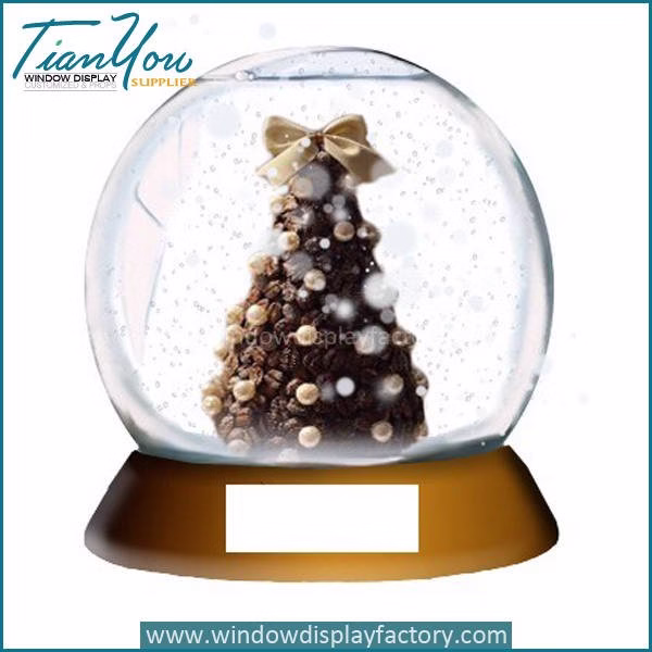 Cu tom High Quality Gla Water Re in Snowball Craft image