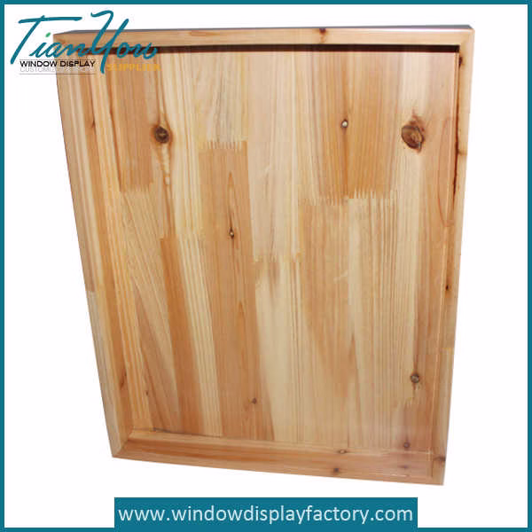 Natural Rectangle Fruit Food Wood Tray Craft