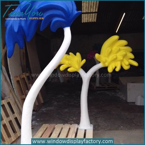Lovely Colorful Foam Artificial Indoor Plant Decoration image