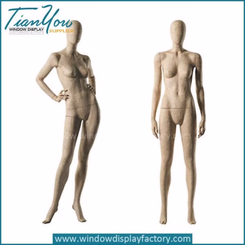 2017 Custom Female Vintage Cracked Mannequin