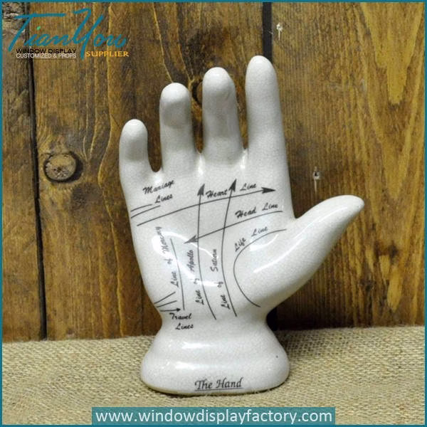 vintage ceramic hand decoration