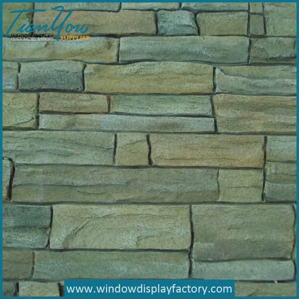 Antique Custom Resin Wall Bricks Decoration