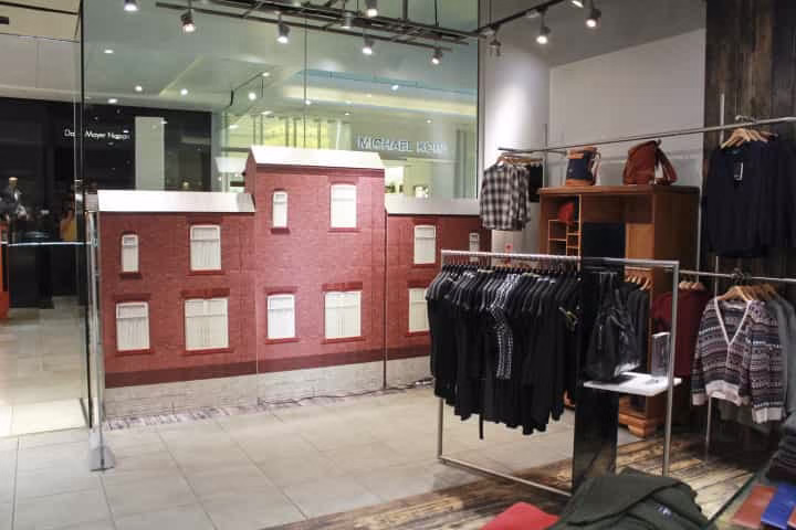 Fred Perry Christmas Windows Display