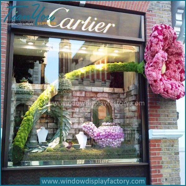 jewellery window display