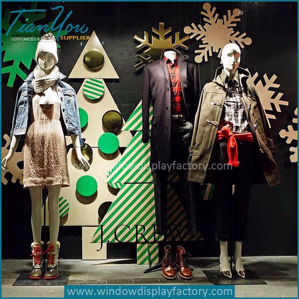 window decorations for christmas