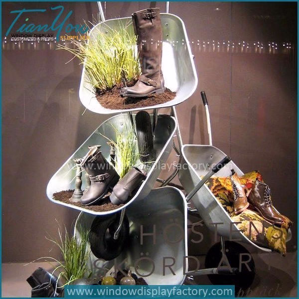 shoe store display