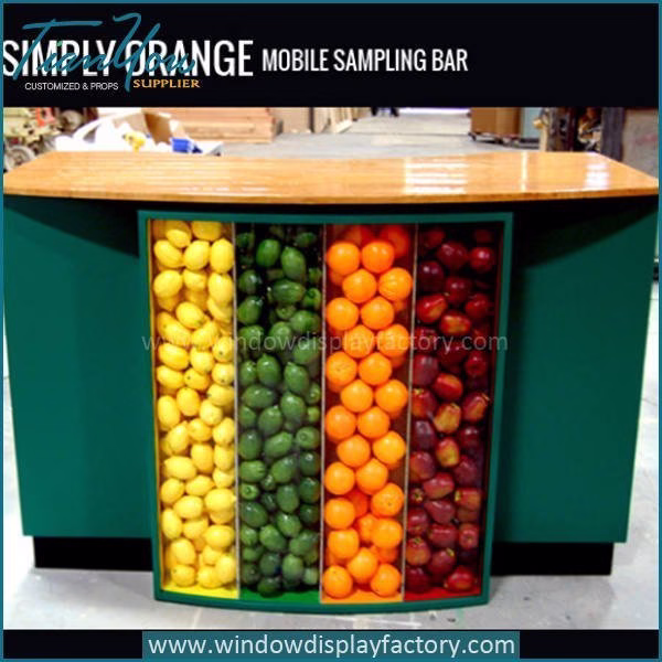 Adversting Commercial Fiberglass Display Counter Table