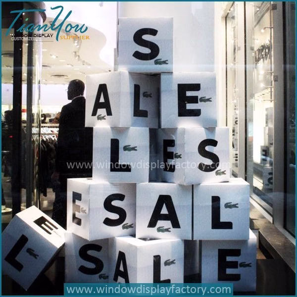 sale window display