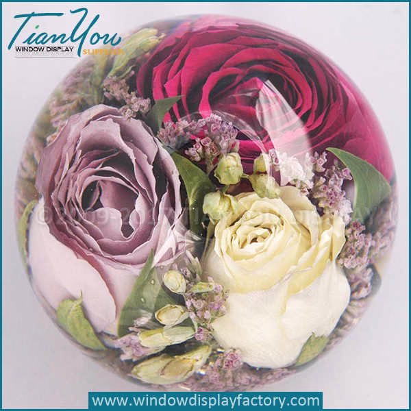Custom flower paperweight manufacturers