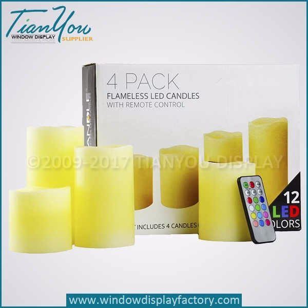 Artificial Led flameless candles lighting supplier