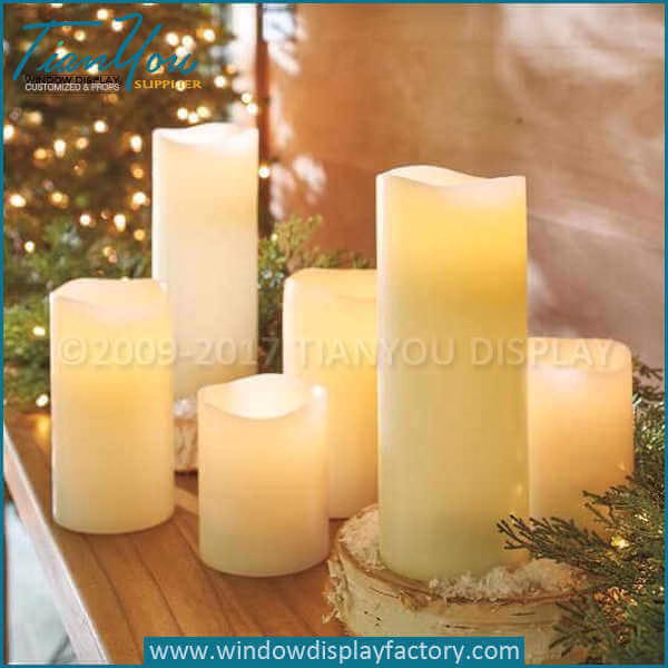 Artificial Led flameless candles lighting supplier